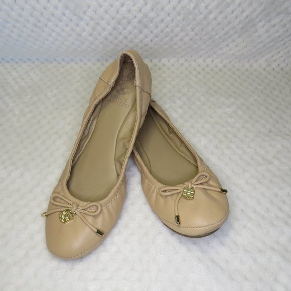 Vince Camuto Shoes - Vince Camuto Blush leather ballet flats Women's Size 7